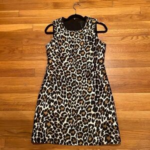 J. Crew, women’s leopard print dress. Size 2.